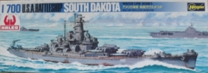 HASEGAWA 1/700 B119 USS SOUTH DAKOTA